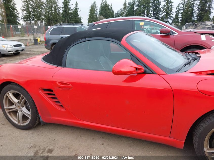 2011 Porsche Boxster VIN: WP0CA2A85BU710307 Lot: 38718050