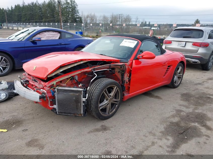 2011 Porsche Boxster VIN: WP0CA2A85BU710307 Lot: 38718050