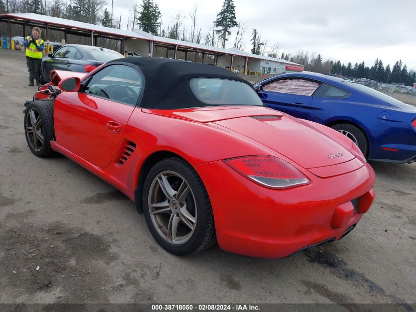 2011 Porsche Boxster VIN: WP0CA2A85BU710307 Lot: 38718050