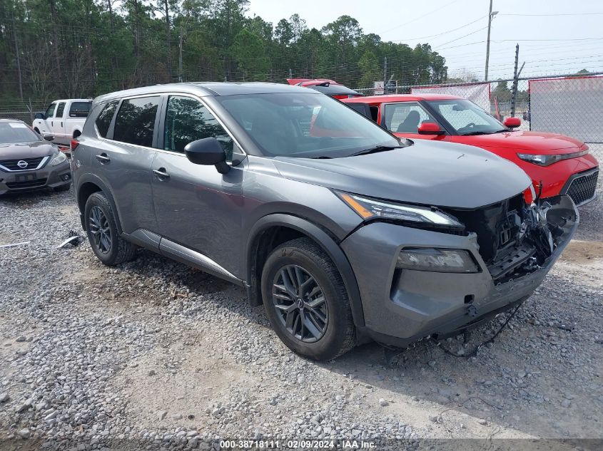 2022 Nissan Rogue S Fwd VIN: 5N1BT3AA1NC715136 Lot: 38718111