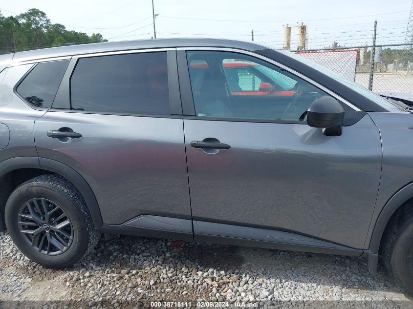 2022 Nissan Rogue S Fwd VIN: 5N1BT3AA1NC715136 Lot: 38718111