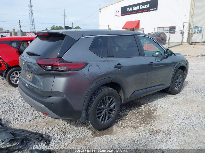 2022 Nissan Rogue S Fwd VIN: 5N1BT3AA1NC715136 Lot: 38718111