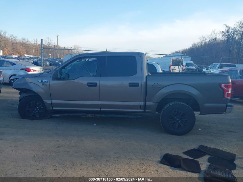 2018 Ford F-150 Xlt VIN: 1FTEW1E55JKE94103 Lot: 38718150