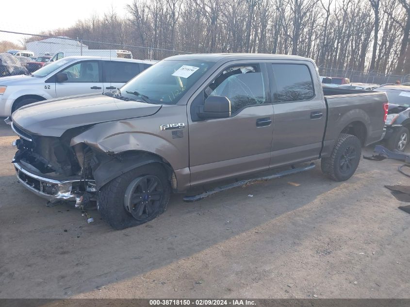 2018 Ford F-150 Xlt VIN: 1FTEW1E55JKE94103 Lot: 38718150