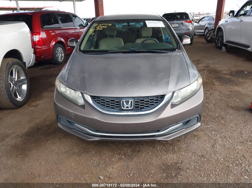 2013 HONDA CIVIC LX - 2HGFB2F54DH563056