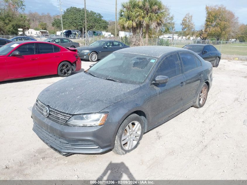 2018 Volkswagen Jetta 1.4T S VIN: 3VW2B7AJ8JM223899 Lot: 38718206