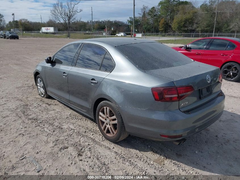 2018 Volkswagen Jetta 1.4T S VIN: 3VW2B7AJ8JM223899 Lot: 38718206