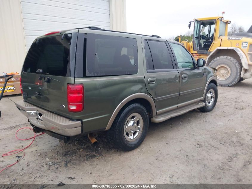 2001 Ford Expedition Eddie Bauer VIN: 1FMRU17L71LA74089 Lot: 38718355