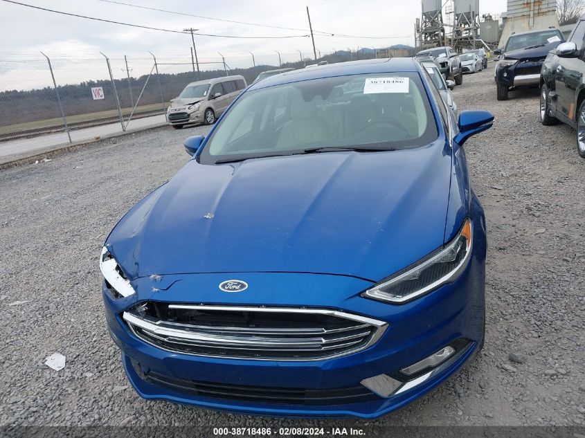 2018 FORD FUSION TITANIUM - 3FA6P0K9XJR111986