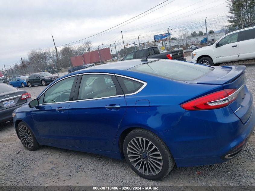 2018 FORD FUSION TITANIUM - 3FA6P0K9XJR111986