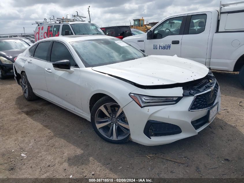 2022 Acura Tlx Advance Package VIN: 19UUB6F67NA000476 Lot: 38718515