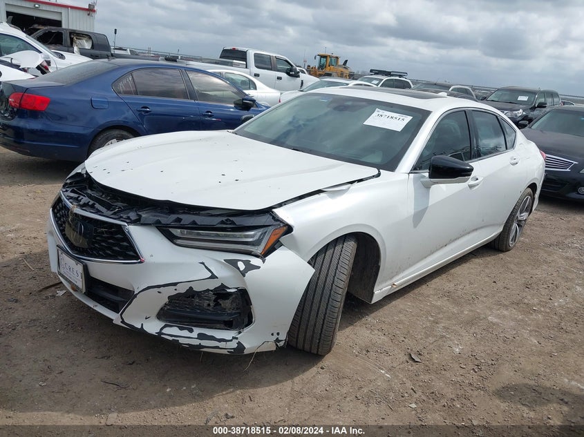 2022 Acura Tlx Advance Package VIN: 19UUB6F67NA000476 Lot: 38718515