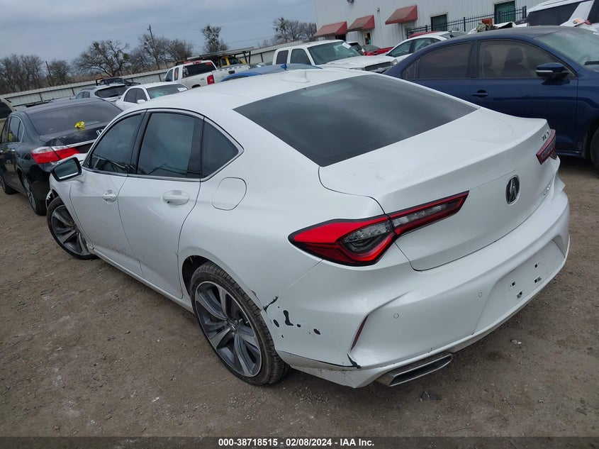 2022 Acura Tlx Advance Package VIN: 19UUB6F67NA000476 Lot: 38718515