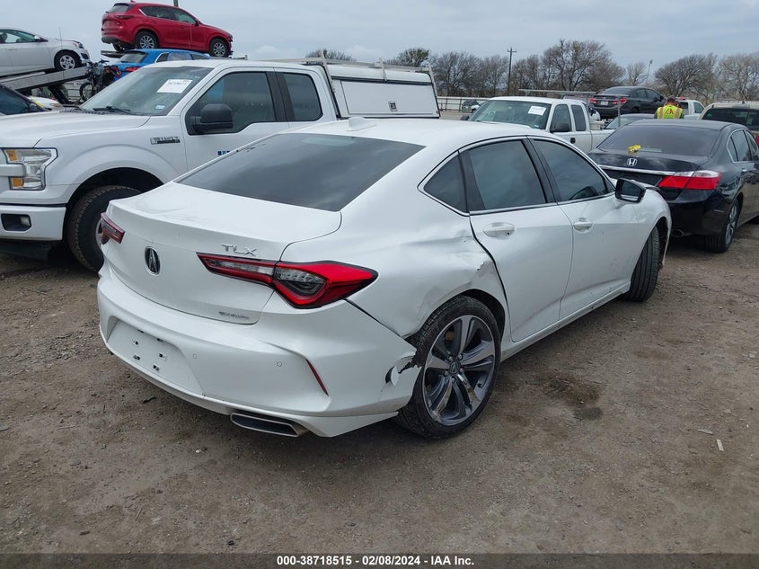 2022 Acura Tlx Advance Package VIN: 19UUB6F67NA000476 Lot: 38718515