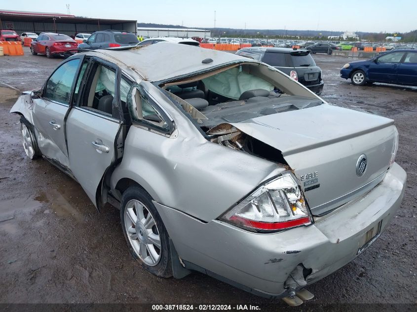 2008 Mercury Sable Premier VIN: 1MEHM42WX8G625328 Lot: 38718524