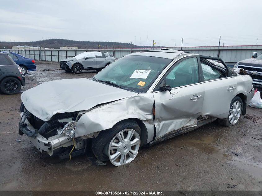 2008 Mercury Sable Premier VIN: 1MEHM42WX8G625328 Lot: 38718524