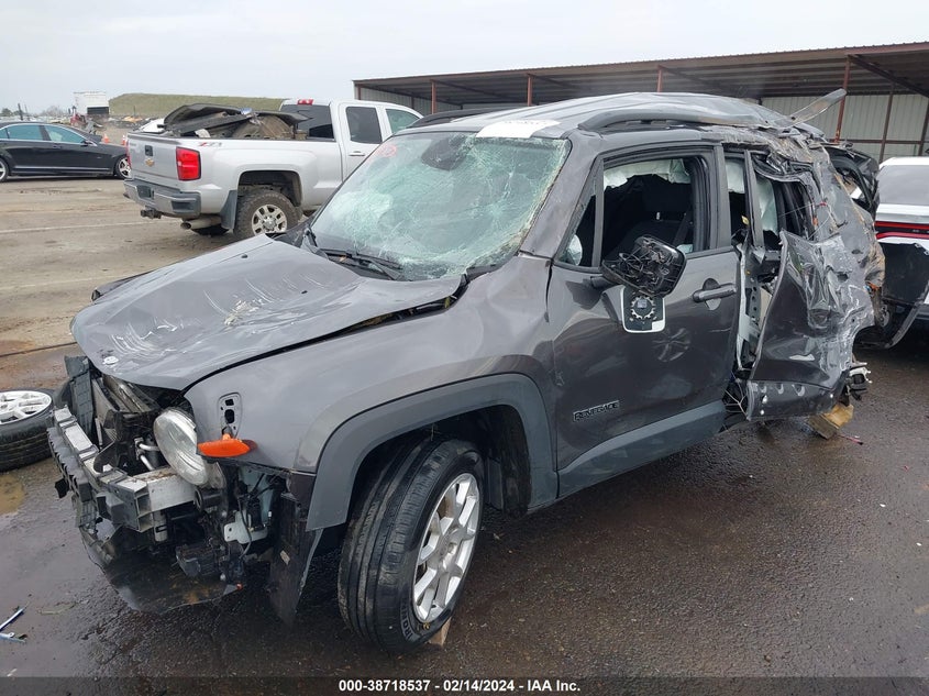 VIN ZACNJBAB8LPL44699 2020 JEEP RENEGADE SPORT