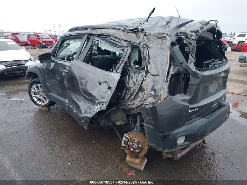VIN ZACNJBAB8LPL44699 2020 JEEP RENEGADE SPORT