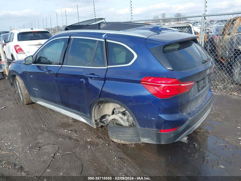 2017 BMW X1 Sdrive28I VIN: WBXHU7C37H5H36167 Lot: 38718558