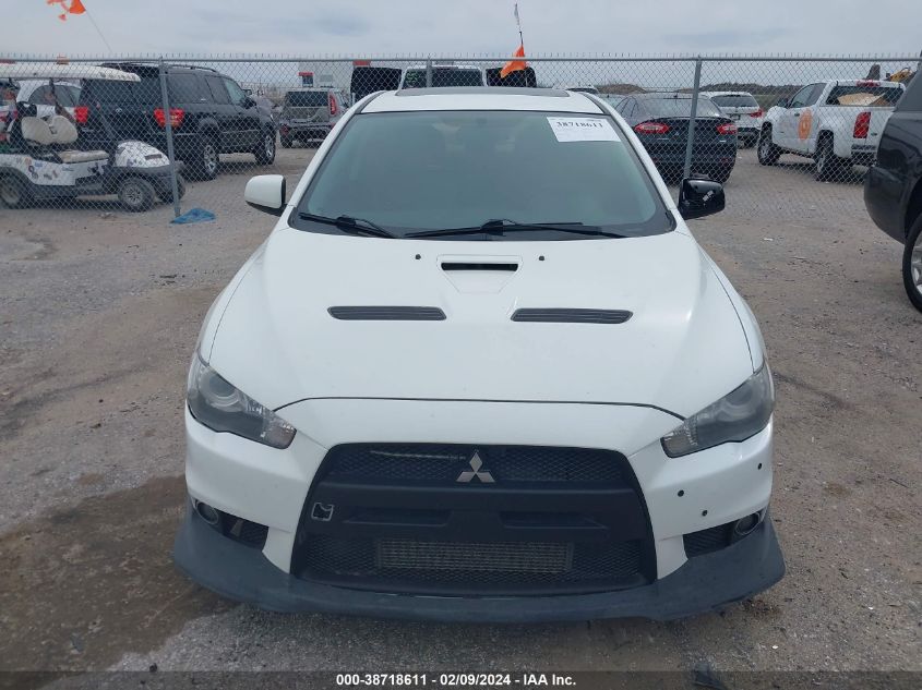 2014 Mitsubishi Lancer Evolution Gsr VIN: JA32W8FV3EU015633 Lot: 38718611