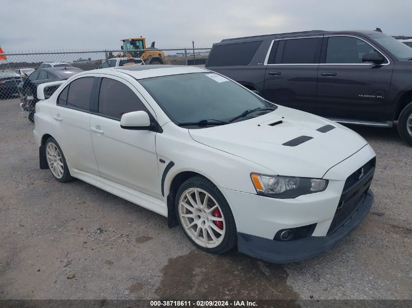 2014 Mitsubishi Lancer Evolution Gsr VIN: JA32W8FV3EU015633 Lot: 38718611