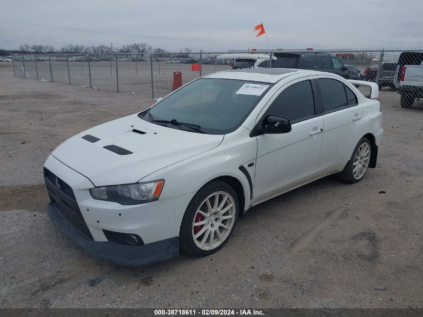 2014 Mitsubishi Lancer Evolution Gsr VIN: JA32W8FV3EU015633 Lot: 38718611