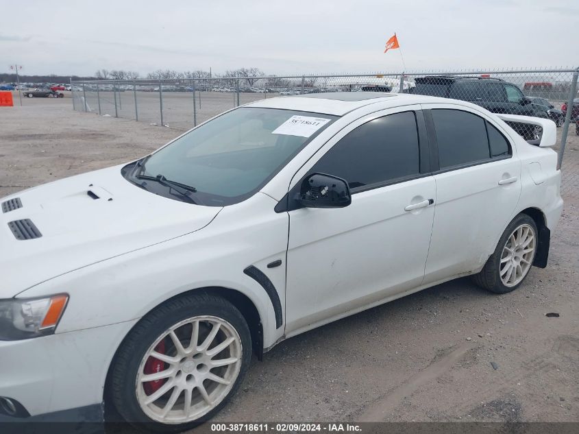 2014 Mitsubishi Lancer Evolution Gsr VIN: JA32W8FV3EU015633 Lot: 38718611