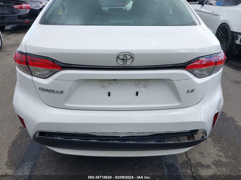 VIN 5YFEPMAE5NP279686 2022 TOYOTA COROLLA LE