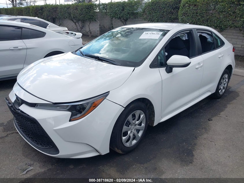 VIN 5YFEPMAE5NP279686 2022 TOYOTA COROLLA LE
