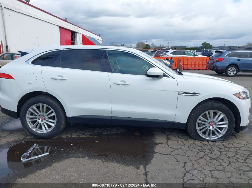 2017 Jaguar F-Pace 35T Prestige VIN: SADCK2BVXHA061667 Lot: 38718779