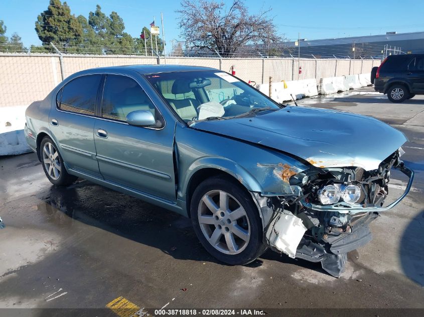 2002 Nissan Maxima Gle VIN: JN1DA31AX2T301161 Lot: 38718818