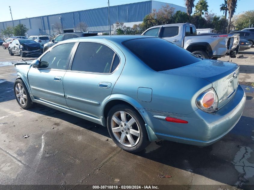 2002 Nissan Maxima Gle VIN: JN1DA31AX2T301161 Lot: 38718818