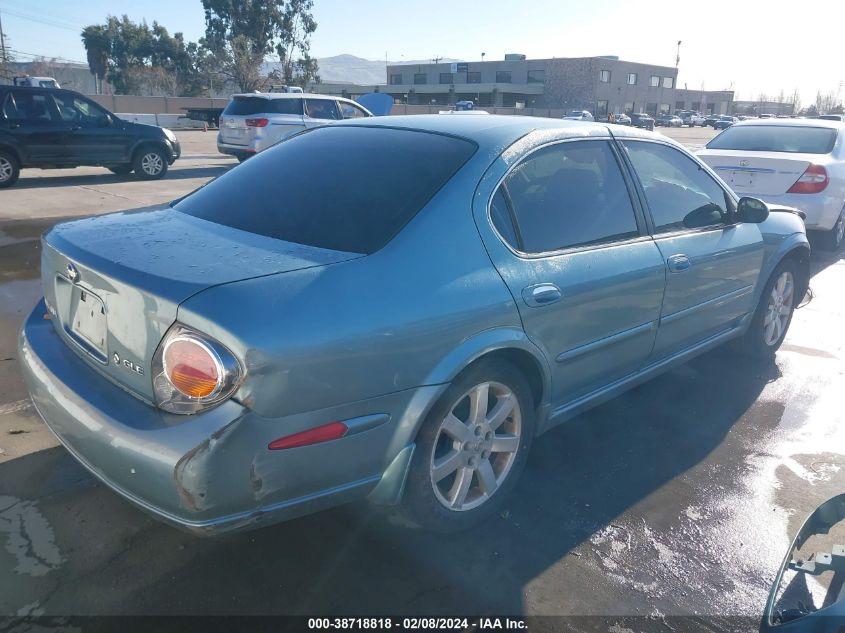 2002 Nissan Maxima Gle VIN: JN1DA31AX2T301161 Lot: 38718818