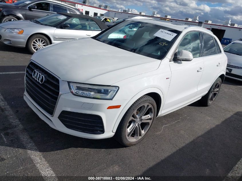 2016 AUDI Q3 2.0T PREMIUM PLUS - WA1GFCFS6GR007543