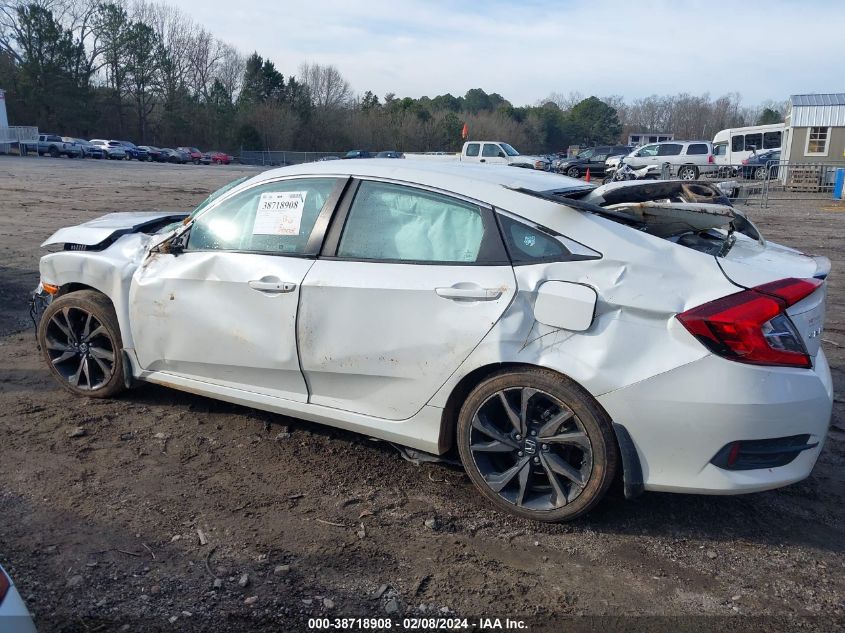 2019 Honda Civic Sport VIN: 2HGFC2F84KH600935 Lot: 38718908