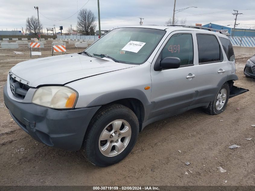 2001 Mazda Tribute Dx VIN: 4F2YU06171KM59927 Lot: 38719159