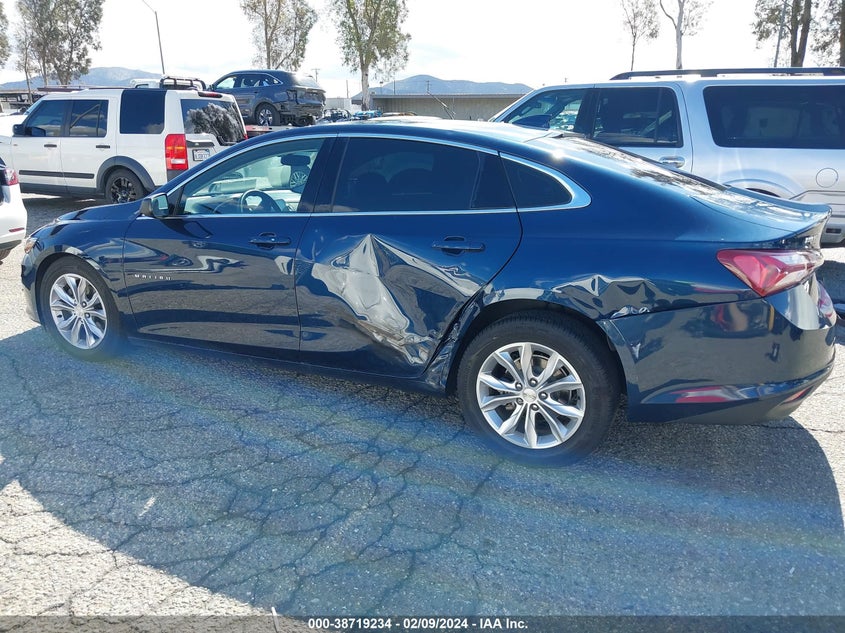 2019 CHEVROLET MALIBU LT - 1G1ZD5STXKF126777