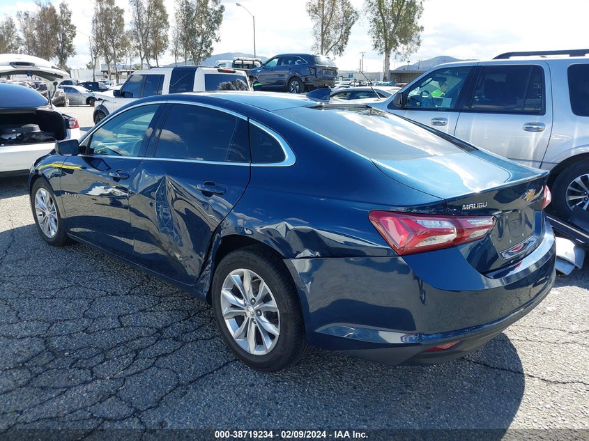 2019 CHEVROLET MALIBU LT - 1G1ZD5STXKF126777