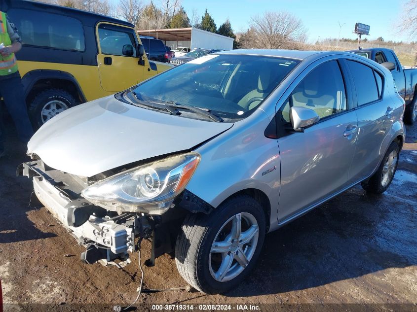 2016 Toyota Prius C One VIN: JTDKDTB35G1122752 Lot: 38719314