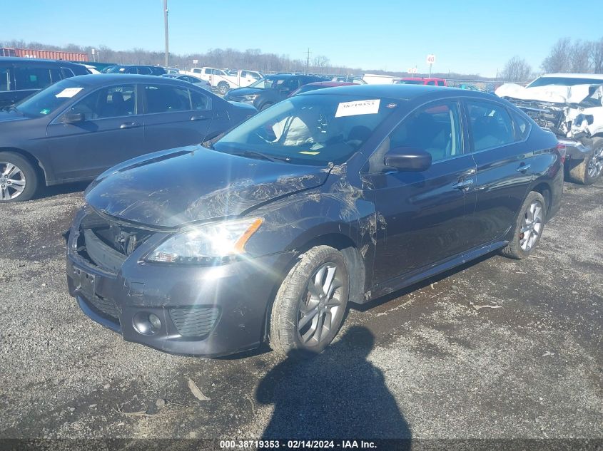 3N1AB7AP9EY306617 2014 Nissan Sentra Sr