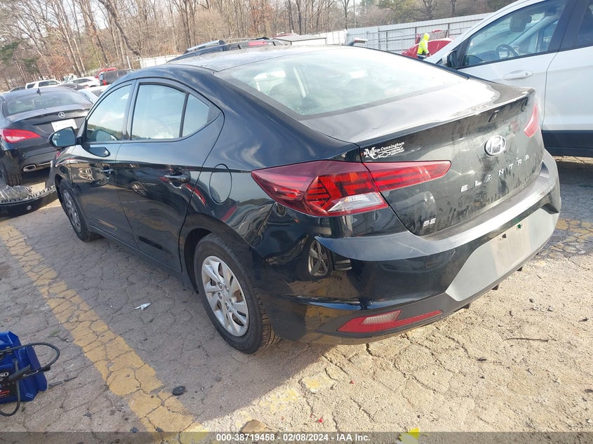 VIN 5NPD74LF7KH427329 2019 HYUNDAI ELANTRA SE
