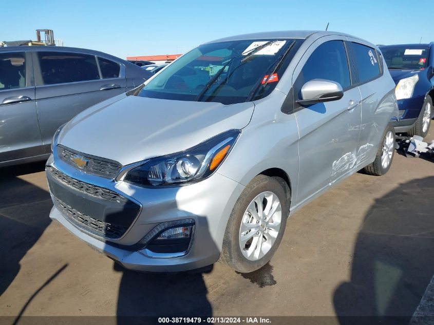 2022 Chevrolet Spark Fwd 1Lt Automatic VIN: KL8CD6SA1NC032254 Lot: 38719479