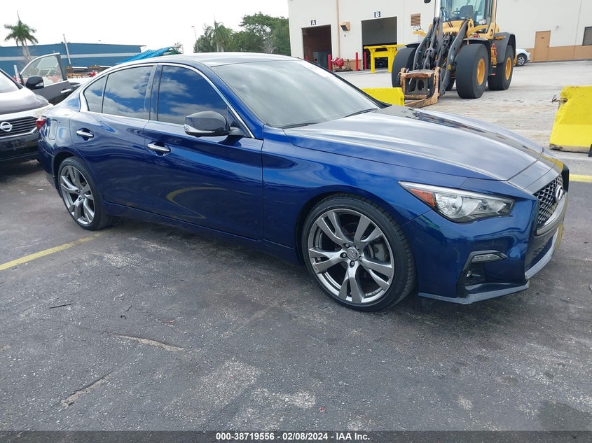 VIN JN1EV7AP2KM541884 2019 INFINITI Q50 3.0T SIGNATURE EDITION