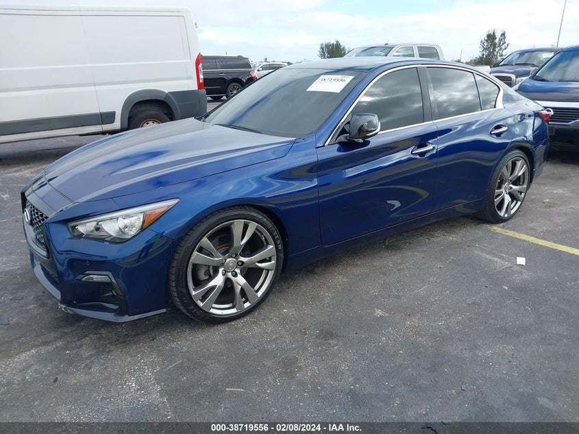 VIN JN1EV7AP2KM541884 2019 INFINITI Q50 3.0T SIGNATURE EDITION