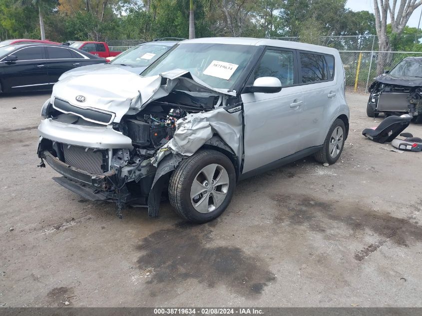 2016 Kia Soul VIN: KNDJN2A20G7863710 Lot: 38719634