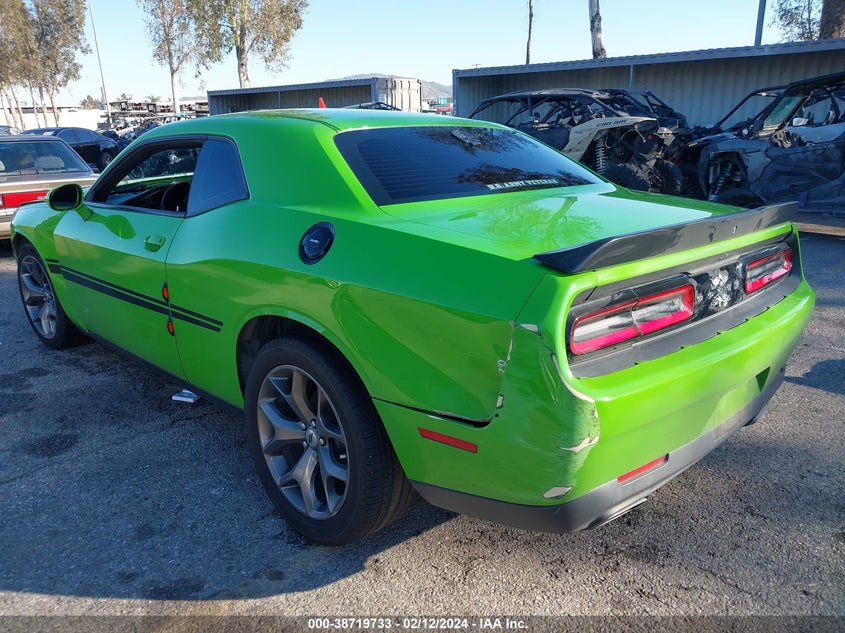 VIN 2C3CDZAG4HH574081 2017 DODGE CHALLENGER SXT