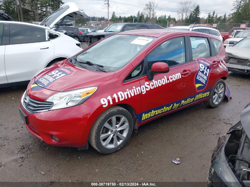 2014 Nissan Versa Note Sv VIN: 3N1CE2CP3EL391998 Lot: 38719750