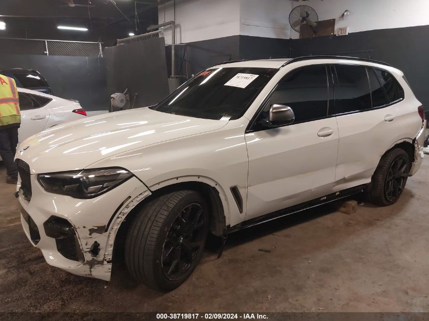 2023 BMW X5 M50I VIN: 5UXJU4C01P9P54623 Lot: 38719817