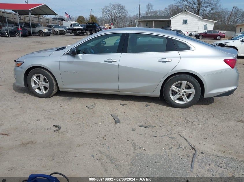 VIN 1G1ZC5ST0NF121546 2022 CHEVROLET MALIBU FWD 1FL