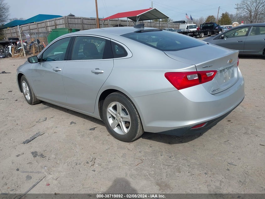 VIN 1G1ZC5ST0NF121546 2022 CHEVROLET MALIBU FWD 1FL
